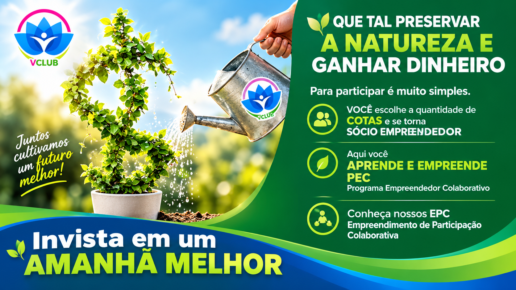 Empreenda Brasil - Projeto Brasil - Viva Club - Viva Brasil